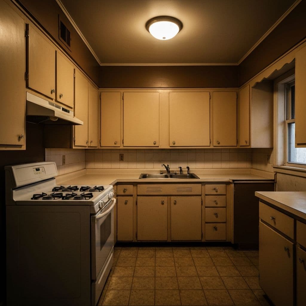 Cuisine équipée carrelage métro - Avant