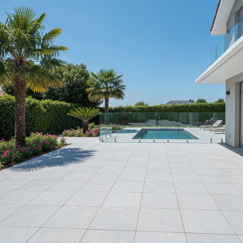 Terrasse extérieure - Après